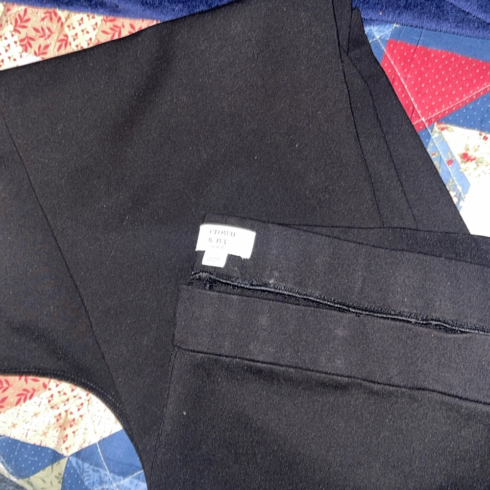 Black Plus size pants